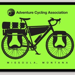 Bike Touring Sticker
