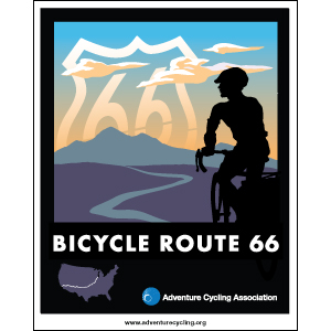 Bicycle Route 66 Map Set