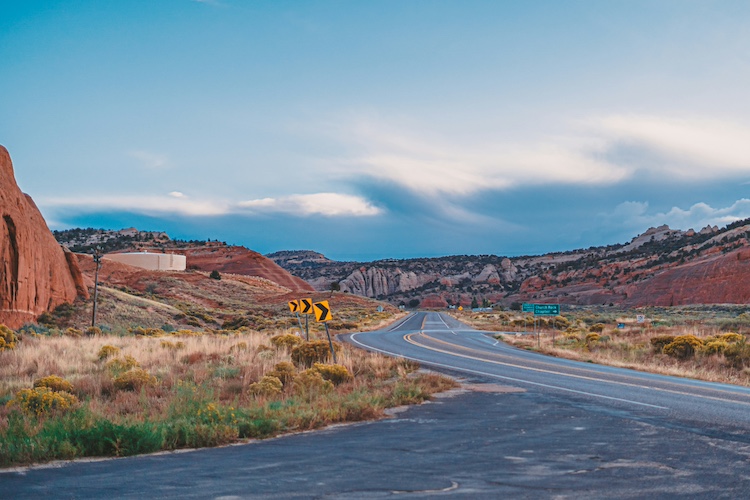 Route 66 through Gallup New Mexico